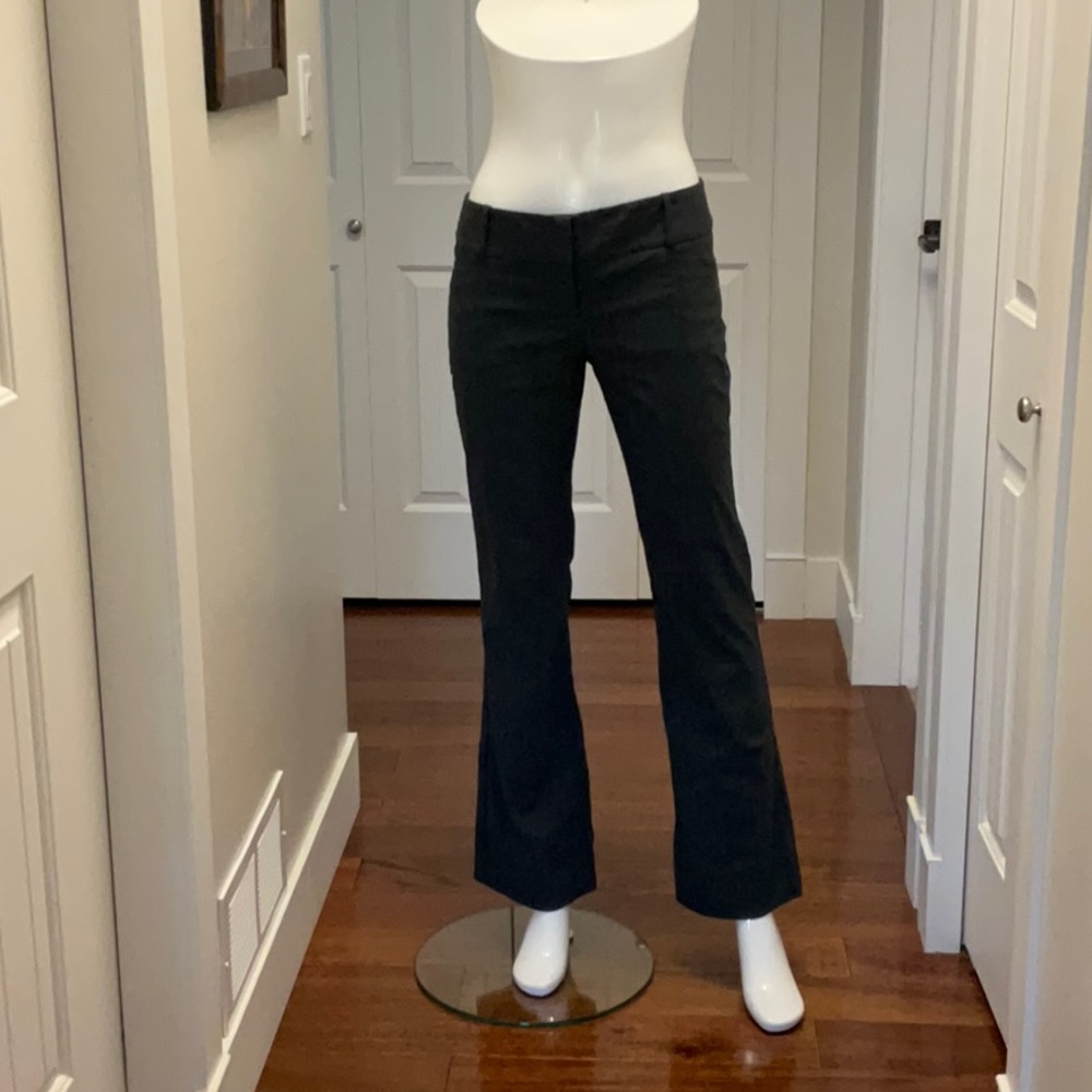 The Limited Women’s EXACT STRETCH Grey Pinstripe Trouser Size 10R